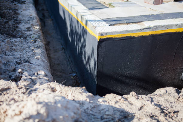 Professional Foundation Crack Repair technician working in Columbus, NJ